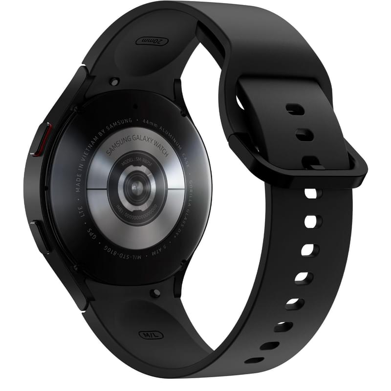 Смарт-часы Samsung Galaxy Watch4 Aluminium 44mm, Black (SM-R870NZKACIS) - фото #3, Technodom.kz