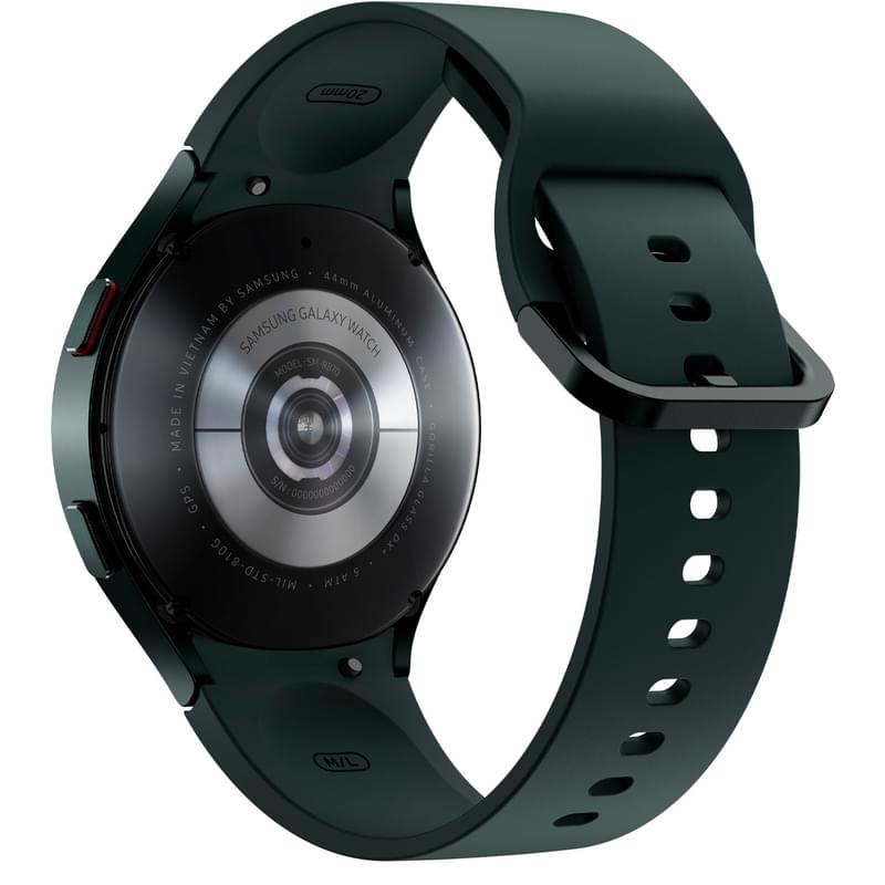 Смарт-часы Samsung Galaxy Watch4 Aluminium 44mm, Green (SM-R870NZGACIS) - фото #3, Technodom.kz