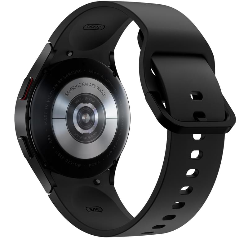 Смарт-часы Samsung Galaxy Watch4 Aluminium 40mm, Black (SM-R860NZKACIS) - фото #3, Technodom.kz