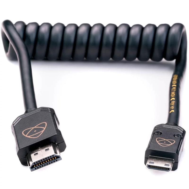 Atomos Mini HDMI to Full HDMI өрмелі кабелі 4K60p, 30-60 см қолдаумен - фото #0, Technodom.kz