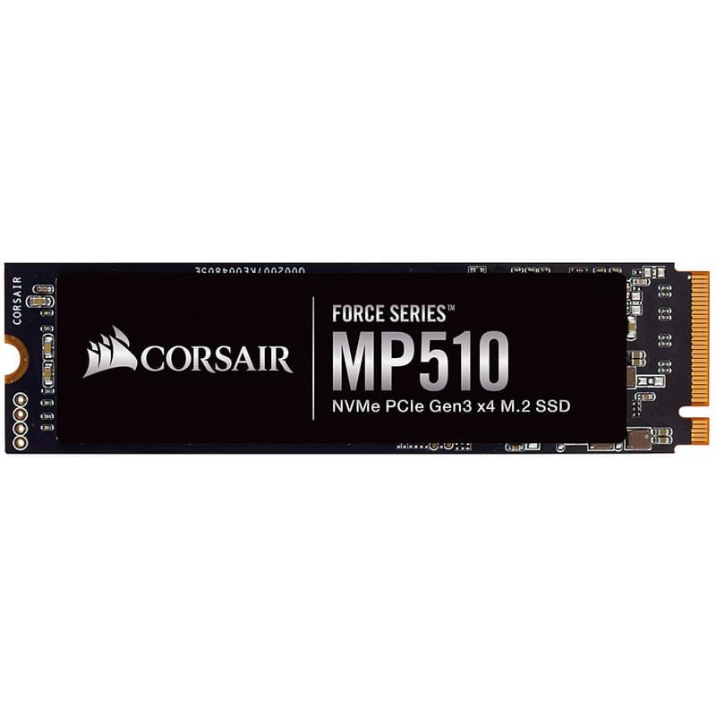Внутренний SSD M.2 2280 960GB Corsair Force Series MP510 PCIe 3.0 x4 NVMe 3D TLC (CSSD-F960GBMP510B) - фото #0, Technodom.kz Внутренний SSD M.2 2280 960GB Corsair Force Series MP510 PCIe 3.0 x4 NVMe 3D TLC (CSSD-F960GBMP510B) - фото #0, Technodom.kz