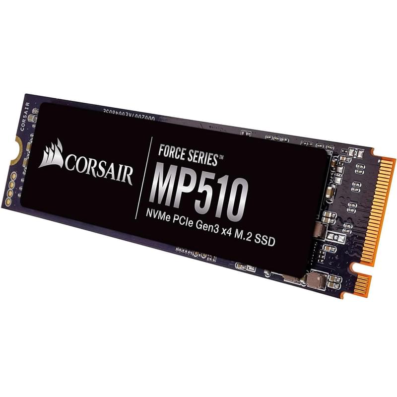 Внутренний SSD M.2 2280 960GB Corsair Force Series MP510 PCIe 3.0 x4 NVMe 3D TLC (CSSD-F960GBMP510B) - фото #2, Technodom.kz Внутренний SSD M.2 2280 960GB Corsair Force Series MP510 PCIe 3.0 x4 NVMe 3D TLC (CSSD-F960GBMP510B) - фото #2, Technodom.kz
