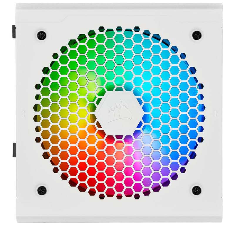 Блок питания 750W Corsair CX750F RGB White ATX 80 PLUS Bronze 4x6+2pin, 4+4pin (CP-9020227-EU) - фото #1, Technodom.kz