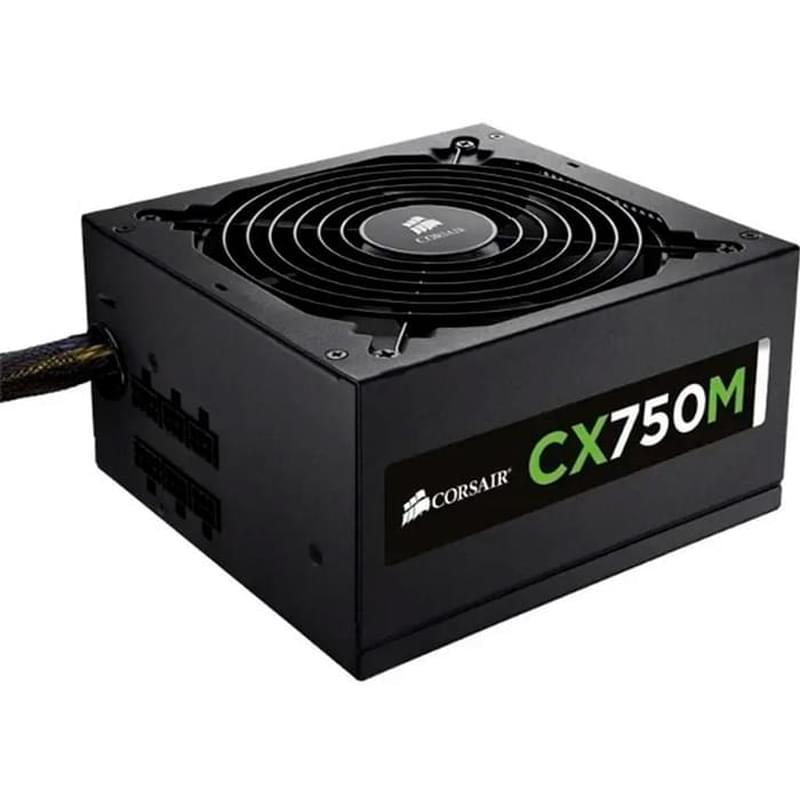 Блок питания 750W Corsair CX750M ATX 80 PLUS Bronze 4x6+2pin, 4+4pin (CP-9020061-EU) - фото #0, Technodom.kz