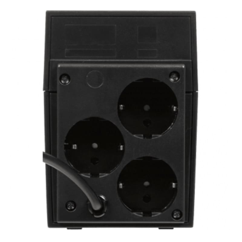 ИБП Powercom, 600VA/360W, AVR:160-275В, 3Schuko, Black (RPT-600A EURO) - фото #2, Technodom.kz