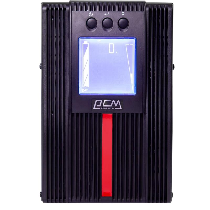 ИБП Powercom, 1000VA/1000W, AVR:160-275В, 4*C13, Black (MAC-1000) - фото #1, Technodom.kz