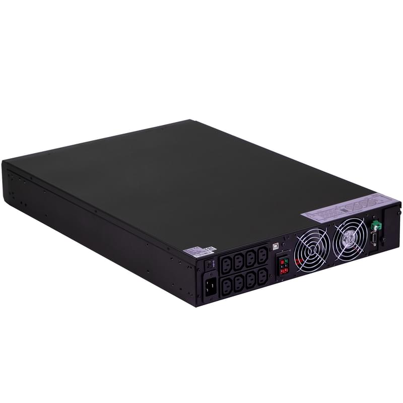 ИБП Powercom, 3000VA/3000W, AVR:160-275В, 8*C13, Black (MRT-3000SE) - фото #3, Technodom.kz