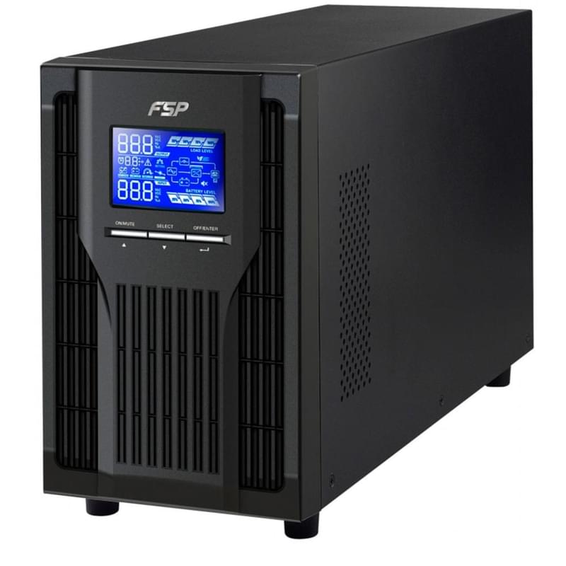 ИБП FSP, 1000VA/900W, AVR:120-300В, 3*C13, Black (CH-1101RS) - фото #0, Technodom.kz