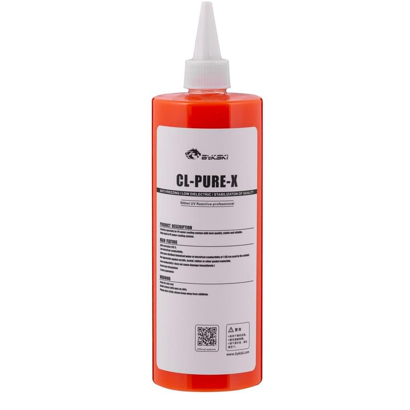 Жидкость для водянного охлаждения Bykski CL-PURE-X (500ML Orange) - фото #0, Technodom.kz
