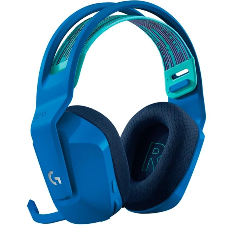 Игровая гарнитура Logitech G733 LightSpeed, Blue (981-000943) - фото #1, Technodom.kz