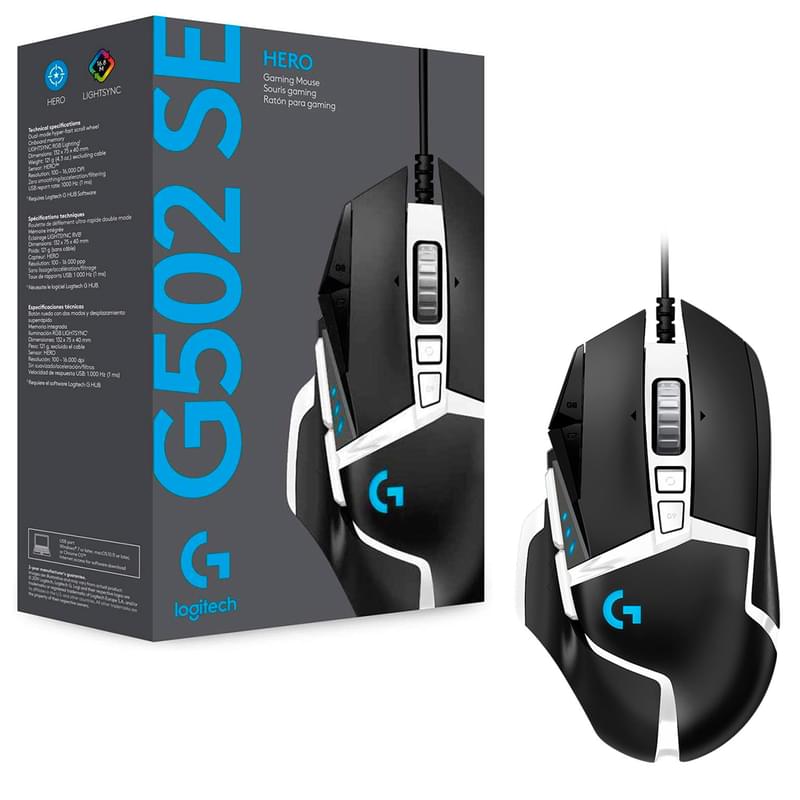 Игровая мышь Logitech G502 Hero SE (910-005729) - фото #6, Technodom.kz