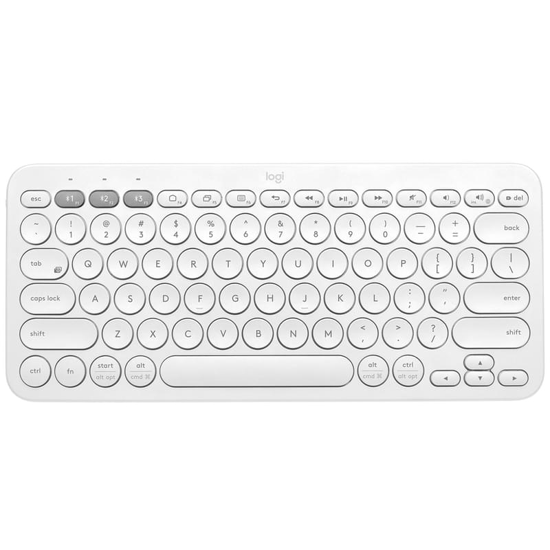 Клавиатура беспроводная BT Logitech K380, White (920-009589) - фото #0, Technodom.kz