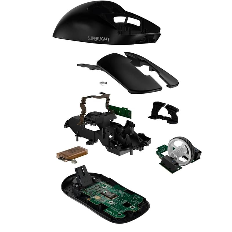 Игровая мышь беспроводная Logitech G Pro X Superlight, Black (910-005880) - фото #5, Technodom.kz