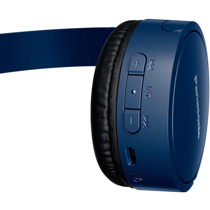 Наушники Накладные Panasonic Bluetooth RB-HF420BGEA, Blue - фото #3, Technodom.kz