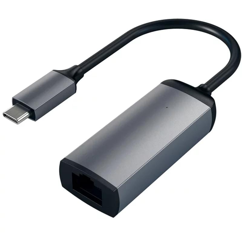 Сетевой адаптер Satechi Type-C - Gigabit Ethernet, Серый (ST-TCENM) - фото #0, Technodom.kz