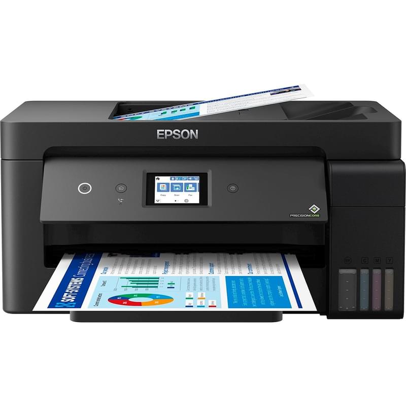 МФУ струйное Epson L-14150 СНПЧ A3-A-D-F-N-W (C11CH96404) - фото #0, Technodom.kz