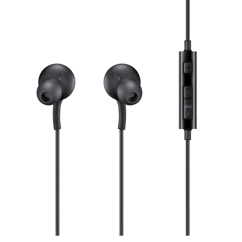 Наушники Samsung 3.5mm Earphones, Black (EO-IA500BBEGRU) - фото #0, Technodom.kz