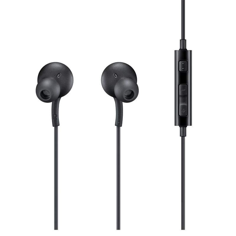 Қыстырмалы құлаққап Samsung 3.5mm Earphones, Black (EO-IA500BBEGRU) - фото #0, Technodom.kz