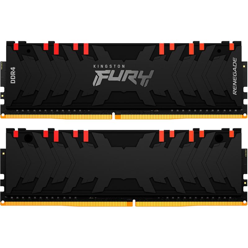 Оперативная память DDR4 DIMM 16GB(8GB*2)/3600MHz Kingston FURY Renegade RGB (KF436C16RBAK2/16) - фото #0, Technodom.kz