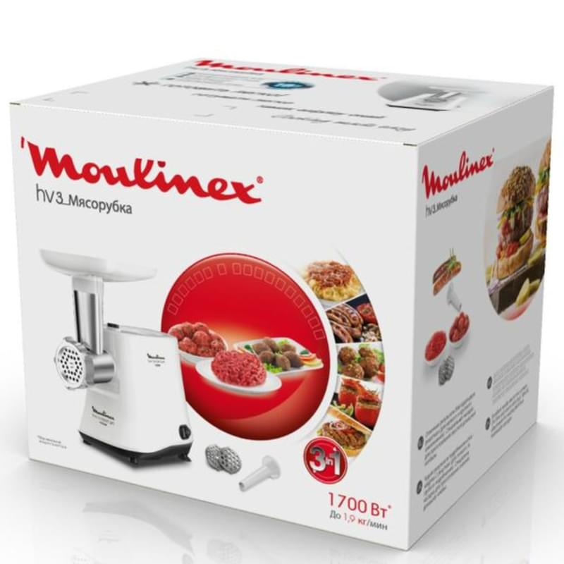 Мясорубка Moulinex HV3 ME-301132 - фото #8, Technodom.kz