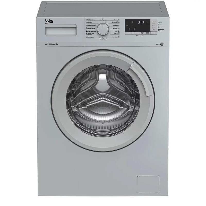 Beko WSRE-6512ZSS кір жуғыш машинасы - фото #2, Technodom.kz