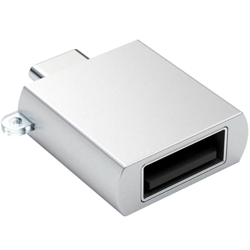 Переходник Type-C - USB 3.0, Satechi, Silver (ST-TCUAS) - фото #0, Technodom.kz