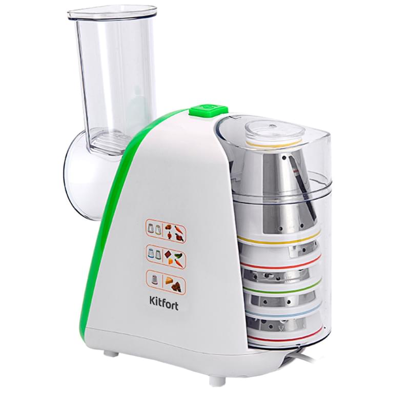 Мультирезка Kitfort KT-1318-3 зеленый - фото #1, Technodom.kz Мультирезка Kitfort KT-1318-3 зеленый - фото #1, Technodom.kz