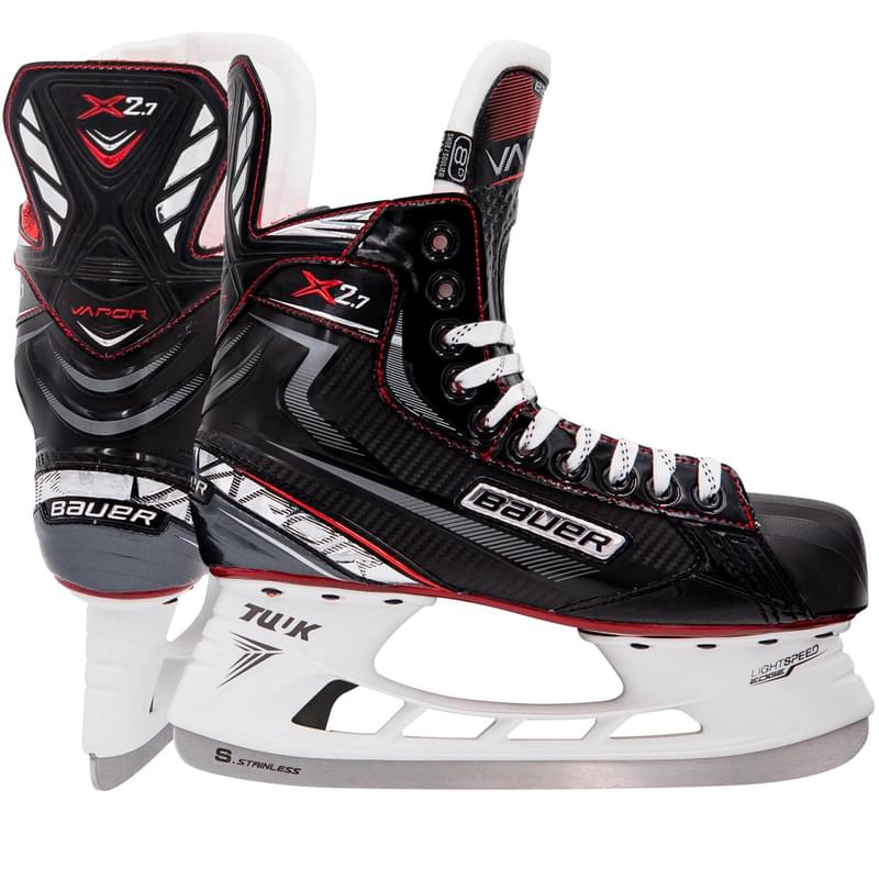 Коньки хоккейные Bauer Vapor X2.7 - Jr (2E 3 (36), черный) - фото #0, Technodom.kz