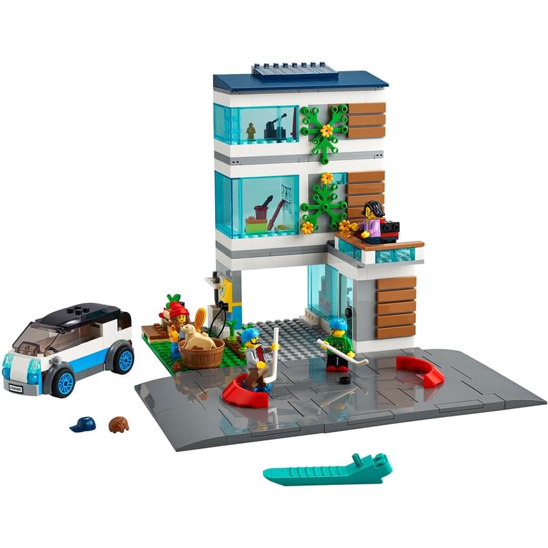 Конструктор LEGO CITY Современный дом для семьи 60291 - фото #4, Technodom.kz