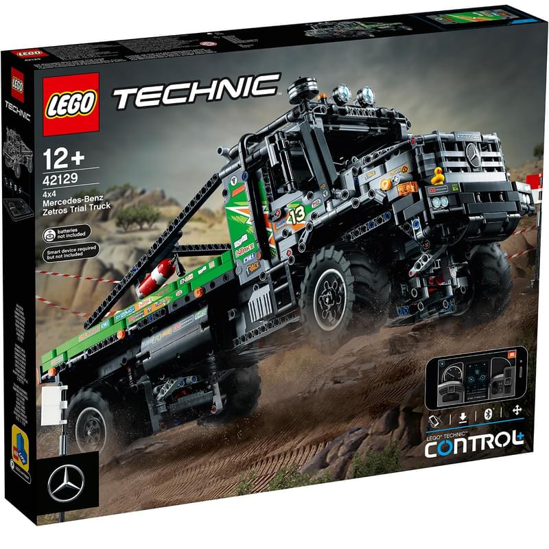Конструктор LEGO Technic Полноприводный грузовик-внедорожник Mercedes-Benz Zetros (42129) - фото #0, Technodom.kz