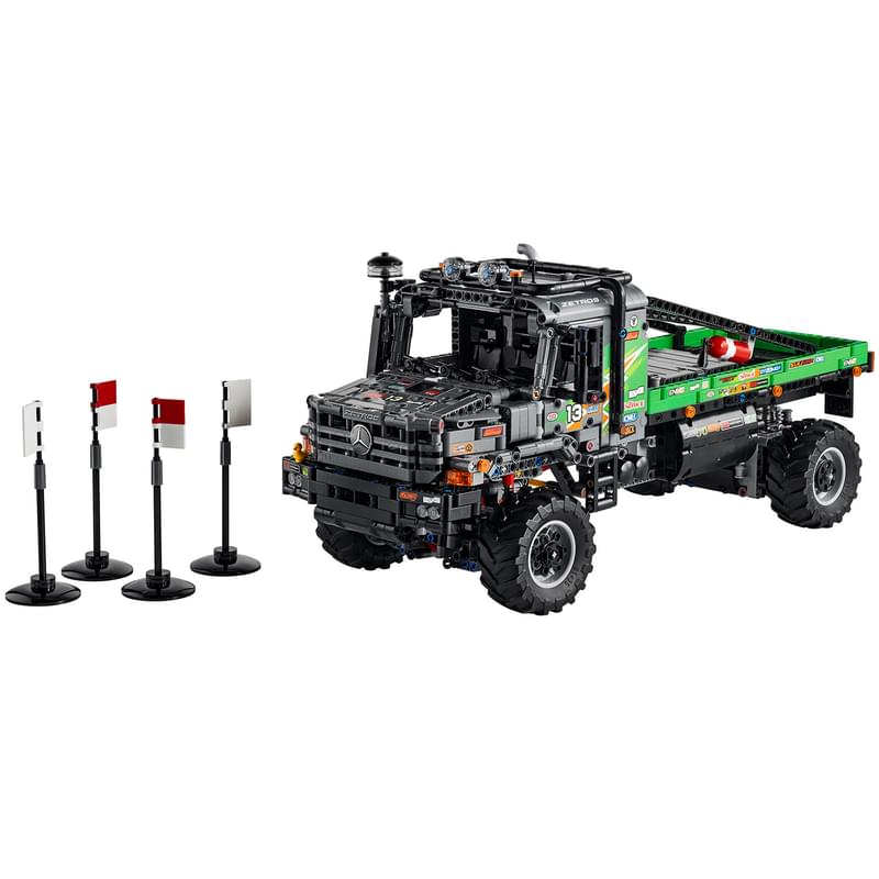 Конструктор LEGO Technic Полноприводный грузовик-внедорожник Mercedes-Benz Zetros (42129) - фото #3, Technodom.kz