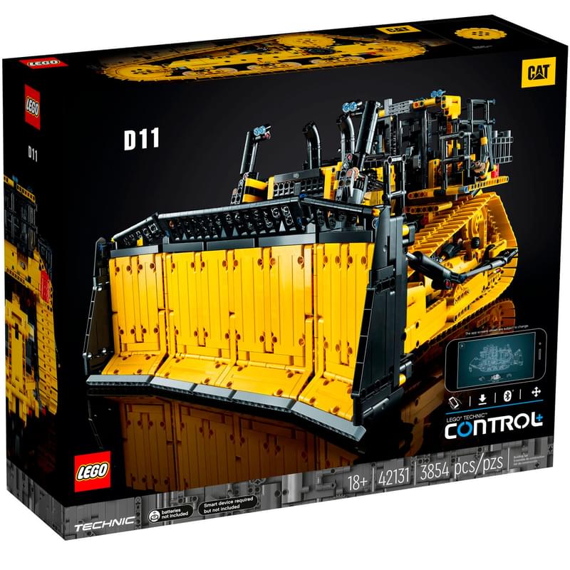 Конструктор LEGO Technic Бульдозер Cat D11 на пульте управления (42131) - фото #0, Technodom.kz