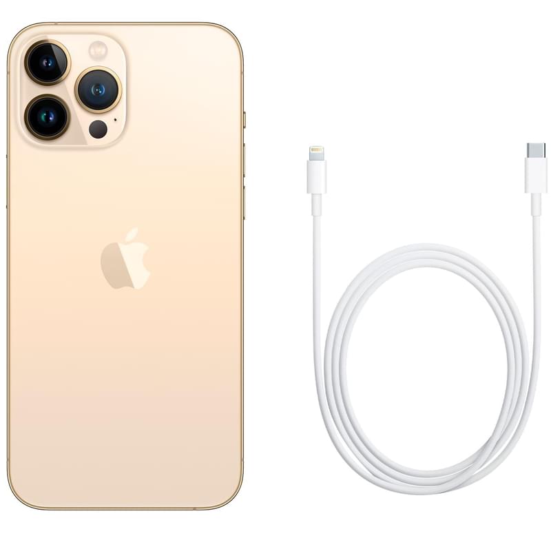 Смартфон Apple iPhone 13 Pro Max 6/128GB Gold - фото #4, Technodom.kz