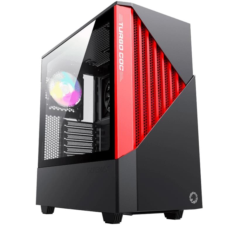 ПК корпус Gamemax Contac COC BR MidTower, window, Black E-ATX (Contac COC BR) - фото #0, Technodom.kz