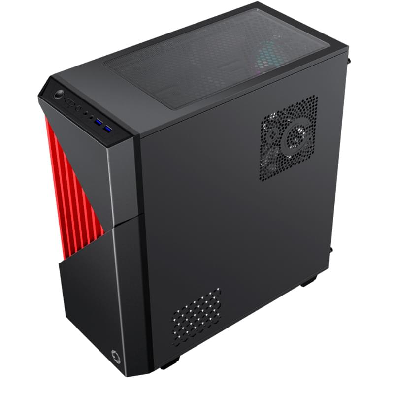 ПК корпус Gamemax Contac COC BR MidTower, window, Black E-ATX (Contac COC BR) - фото #5, Technodom.kz