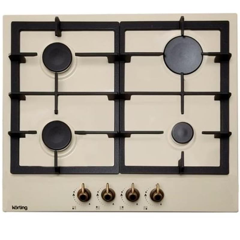 Газовая варочная панель Korting HG-660CRB - фото #0, Technodom.kz