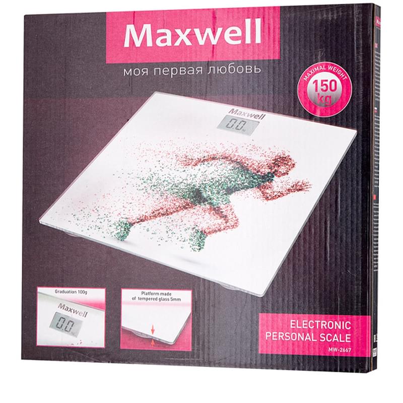Весы электронные Maxwell MW-2667 - фото #2, Technodom.kz