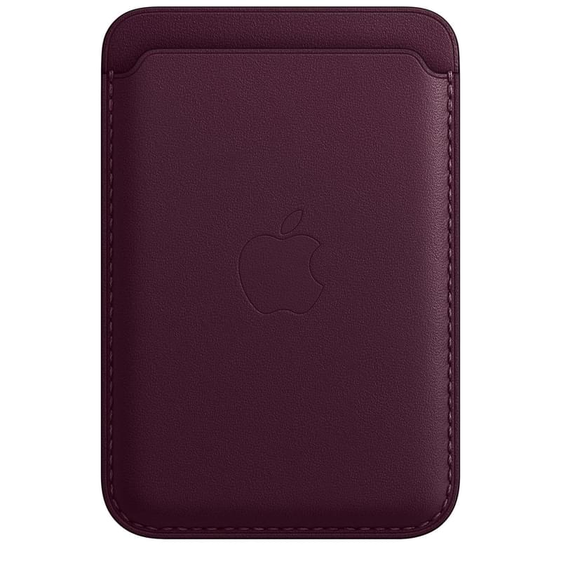 iPhone Leather Wallet with MagSafe, Dark Cherry (MM0T3ZM/A) арналған тысқабы - фото #0, Technodom.kz