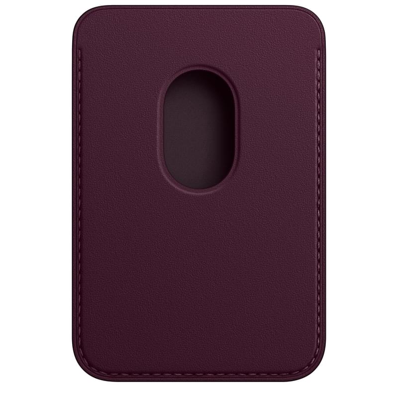 iPhone Leather Wallet with MagSafe, Dark Cherry (MM0T3ZM/A) арналған тысқабы - фото #1, Technodom.kz