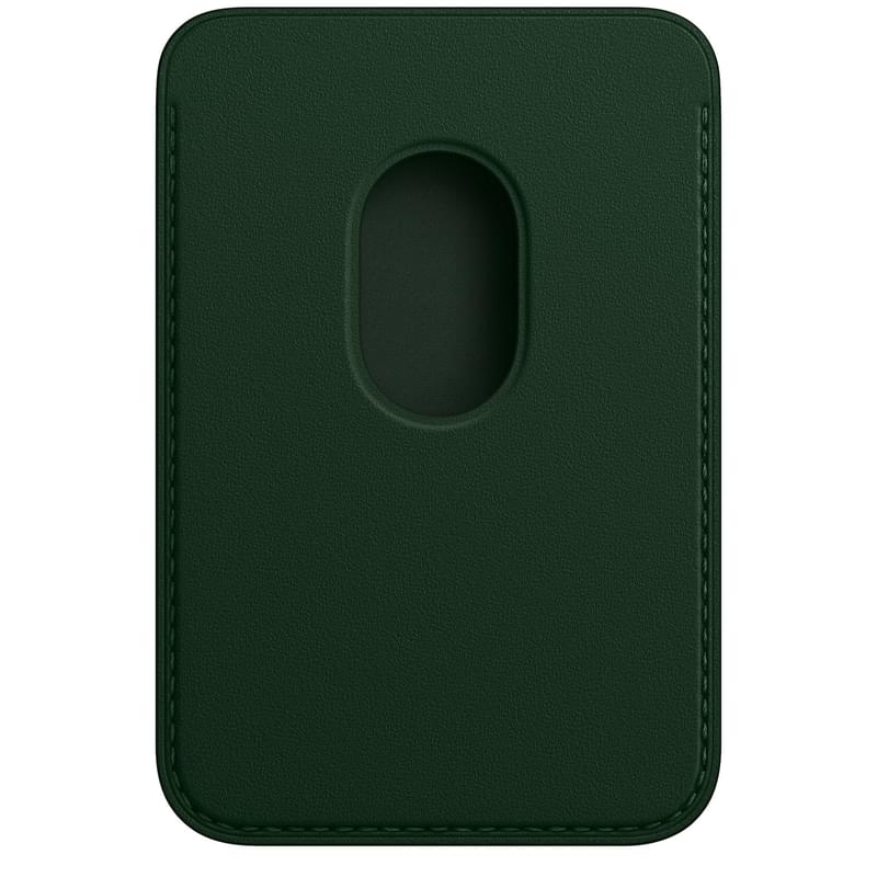 iPhone Leather Wallet with MagSafe, Sequoia Green (MM0X3ZM/A) арналған тысқабы - фото #1, Technodom.kz