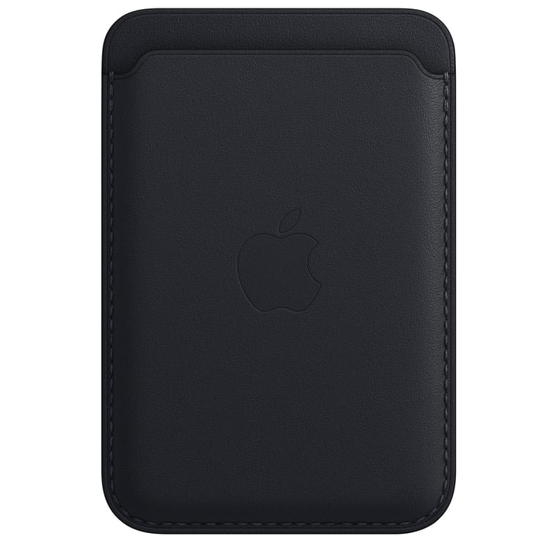Чехол для iPhone Leather Wallet with MagSafe, Midnight (MM0Y3ZM/A) - фото #0, Technodom.kz