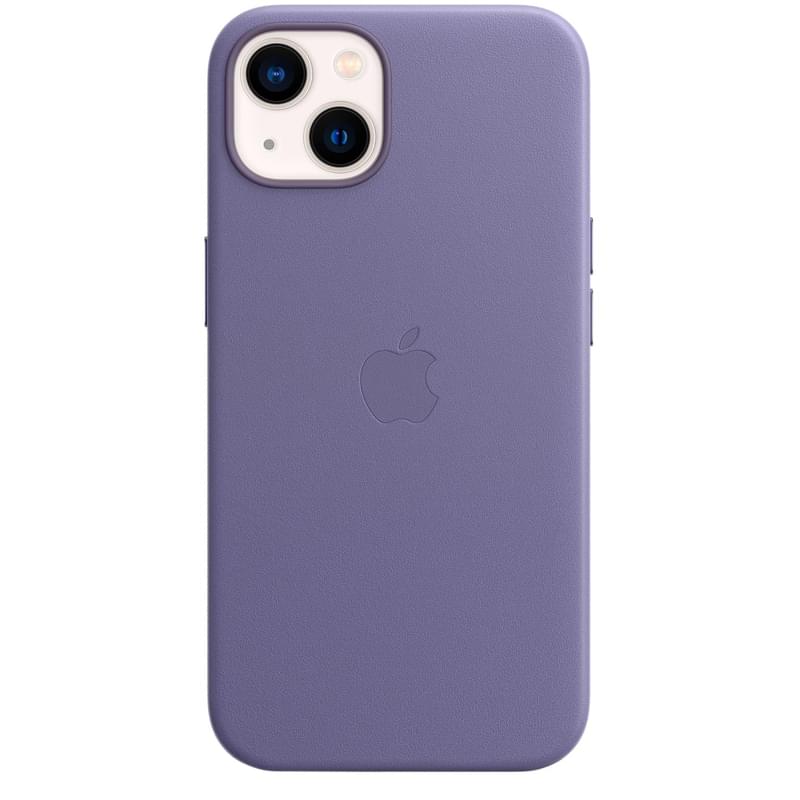 Чехол для iPhone 13, Leather Case with MagSafe, Wisteria (MM163ZM/A) - фото #0, Technodom.kz