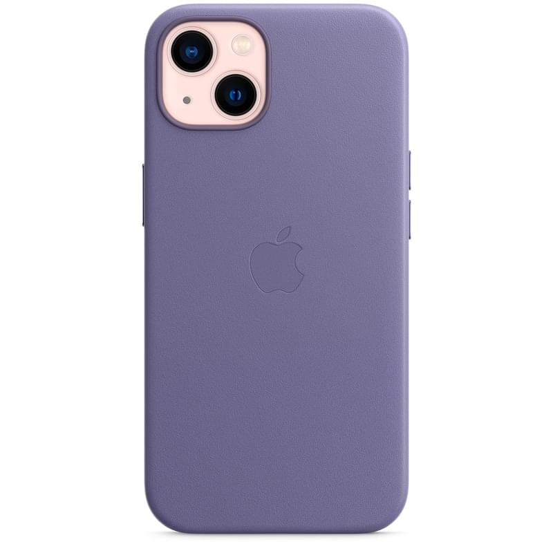 Чехол для iPhone 13, Leather Case with MagSafe, Wisteria (MM163ZM/A) - фото #3, Technodom.kz