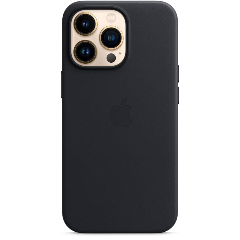 Чехол для iPhone 13 Pro, Leather Case with MagSafe, Midnight (MM1H3ZM/A) - фото #1, Technodom.kz