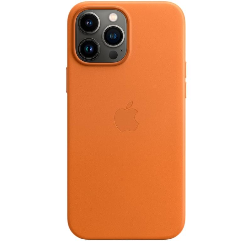Чехол для iPhone 13 Pro Max, Leather Case with MagSafe, Golden Brown (MM1L3ZM/A) - фото #0, Technodom.kz