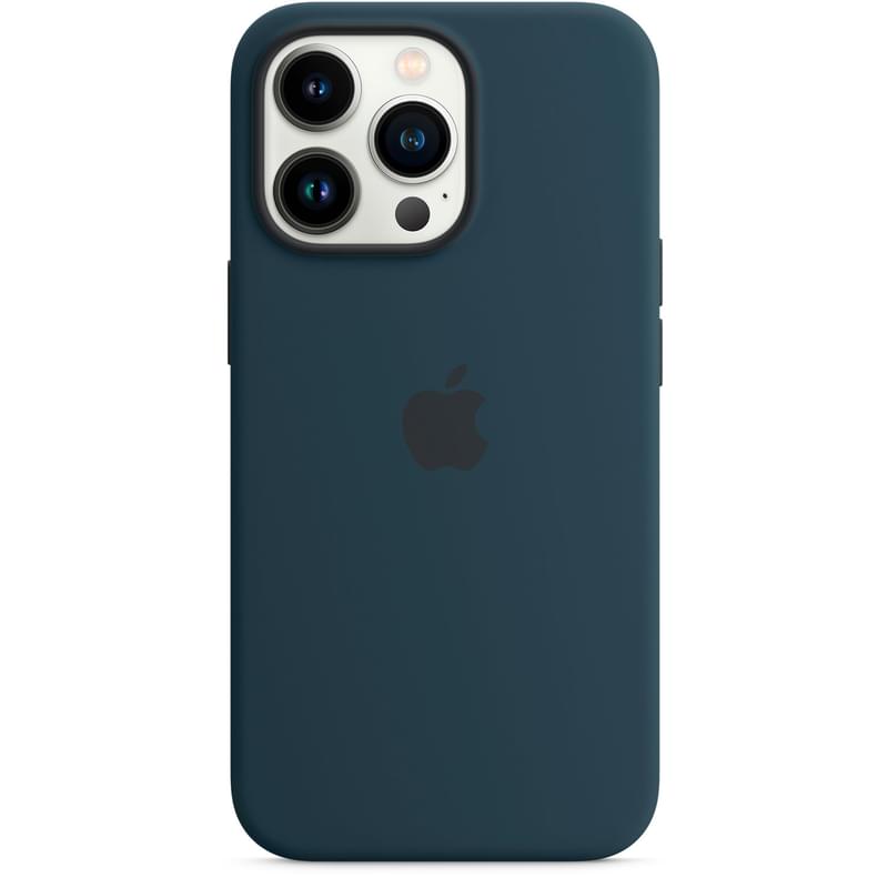 Чехол для iPhone 13 Pro, Silicone Case with MagSafe, Abyss Blue (MM2J3ZM/A) - фото #1, Technodom.kz