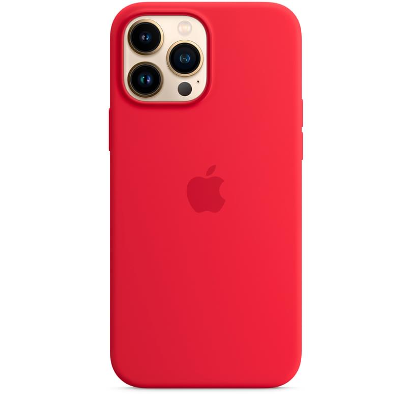 Чехол для iPhone 13 Pro Max, Silicone Case with MagSafe, (PRODUCT)RED (MM2V3ZM/A) - фото #2, Technodom.kz