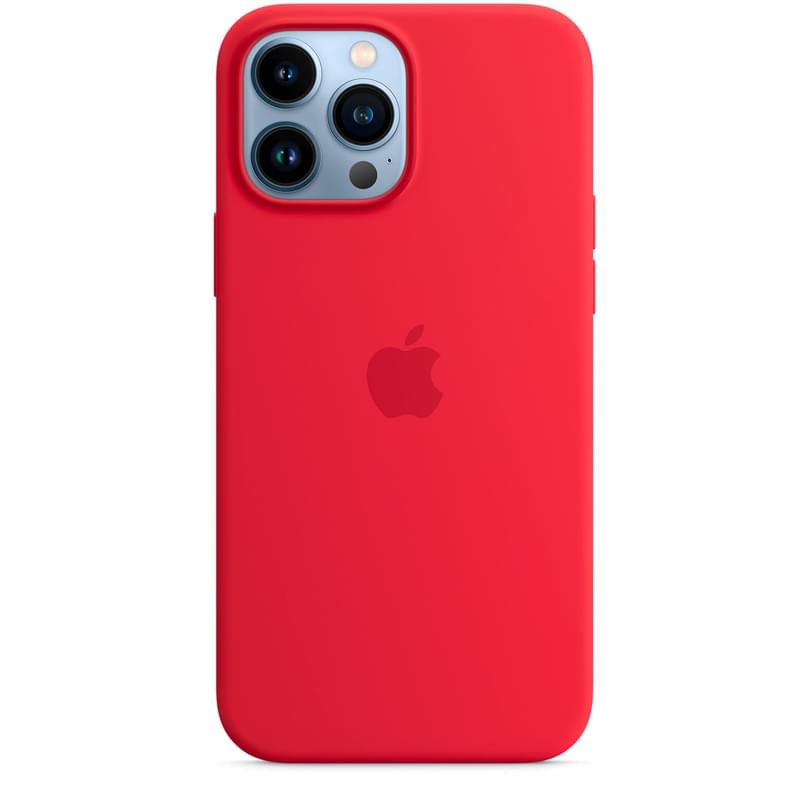 Чехол для iPhone 13 Pro Max, Silicone Case with MagSafe, (PRODUCT)RED (MM2V3ZM/A) - фото #3, Technodom.kz