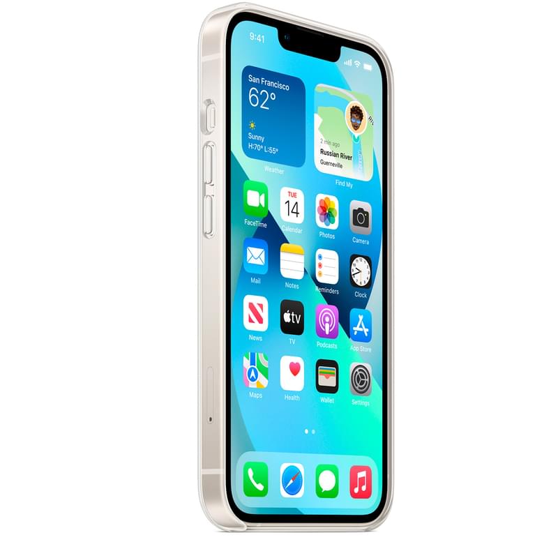 Чехол для iPhone 13, Clear Case with MagSafe (MM2X3ZM/A) - фото #7, Technodom.kz