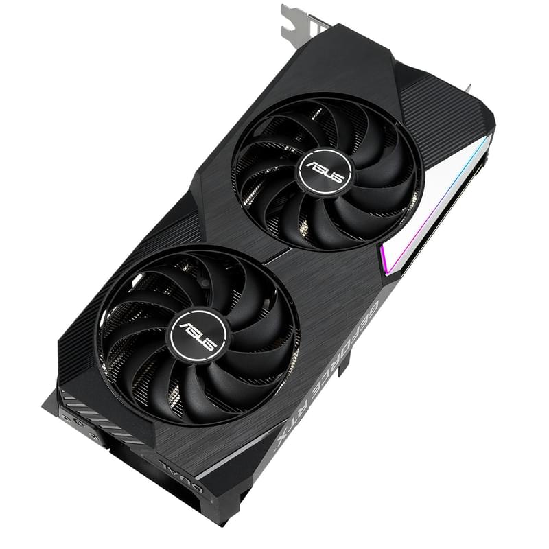 Видеокарта Asus RTX 3060 Ti V2 OC LHR 8GB 256bit/G6 (2HDMI+3DP)(DUAL-RTX3060TI-O8G-V2) - фото #2, Technodom.kz